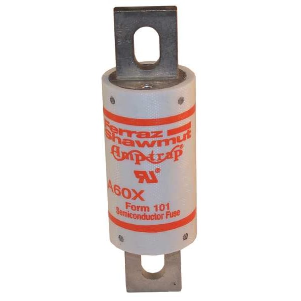 Mersen Semiconductor Fuse, A60X Series, 300A, Fast-Acting, 600V AC, Bolt-On - A60X300-4