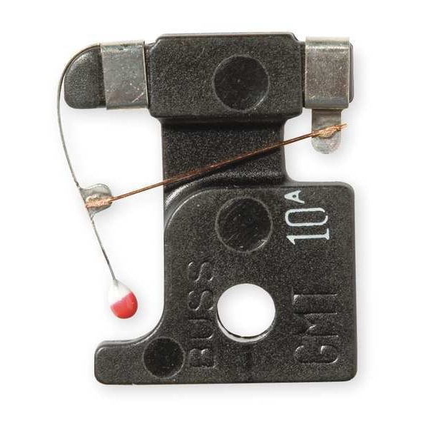 Eaton Bussmann Telecom Fuse, GMT Series, 10A, Fast-Acting, 125V AC, Pin - GMT-10A