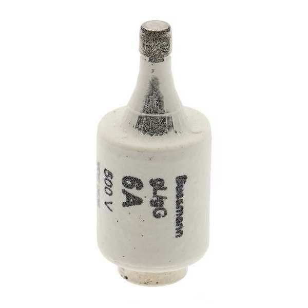 Eaton Bussmann Ceramic Fuse, D27 Series, Time-Delay, 6A, 500V AC, 50kA at 500V AC - 6D27