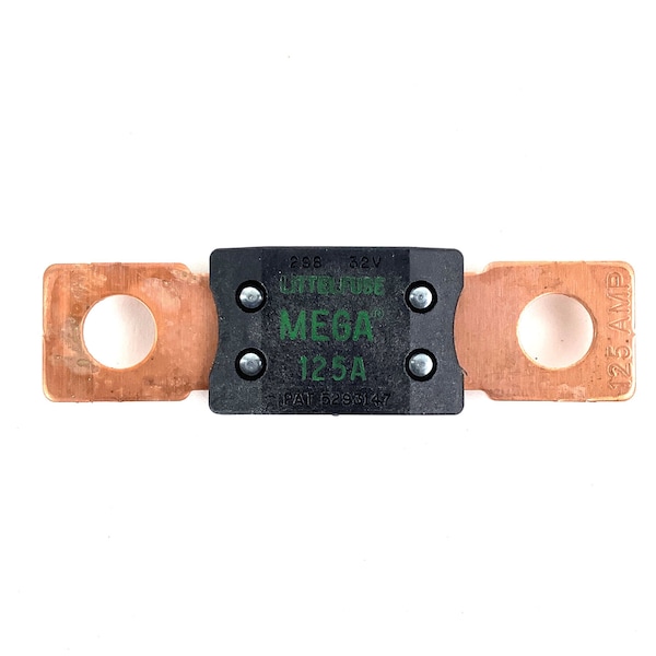 Littelfuse Fuse - Mega 32V, 125A 1Pc Card - 0MEG125.XP