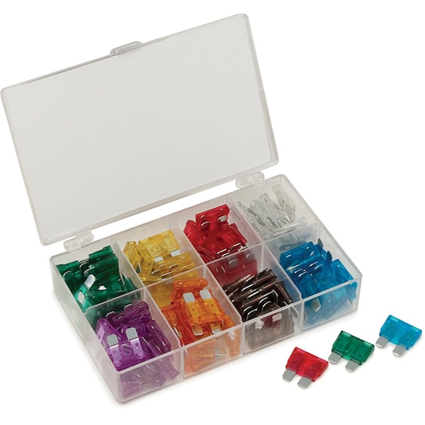 Titan Automotive Fuse Kit, 96 Fuses Included, Not Rated - TIT45227