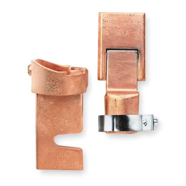 Eaton Bussmann Fuse Reducer, R Fuse Class, 200A Max. Amps, 600V AC Max. Volts, 35 to 60A Amp Range - NO.626-R