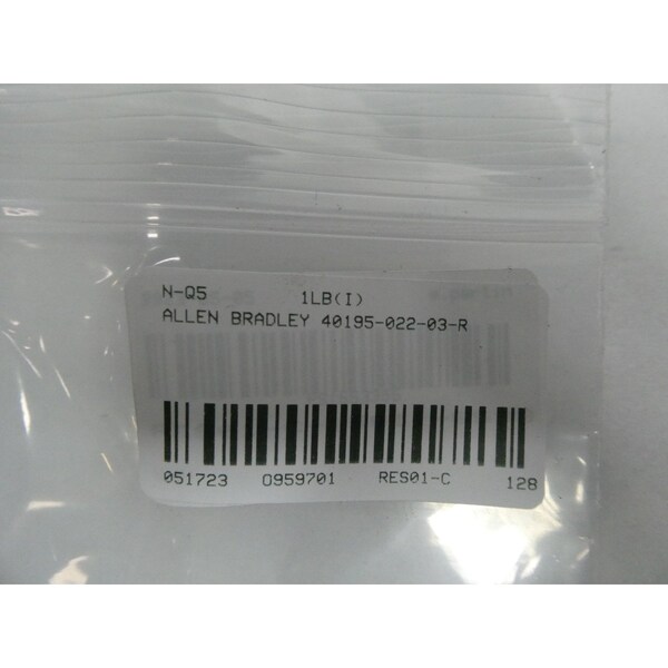 Allen Bradley Fuse Clip Spring-Packaged Other Electrical Component - 40195-022-03-R