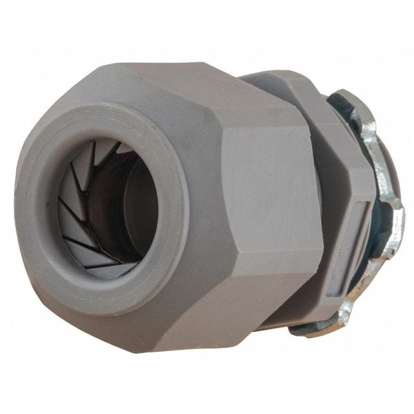 Hubbell Wiring Device-Kellems Liquid Tight Cord Connector, 1-45/64" L - SEC50GALN