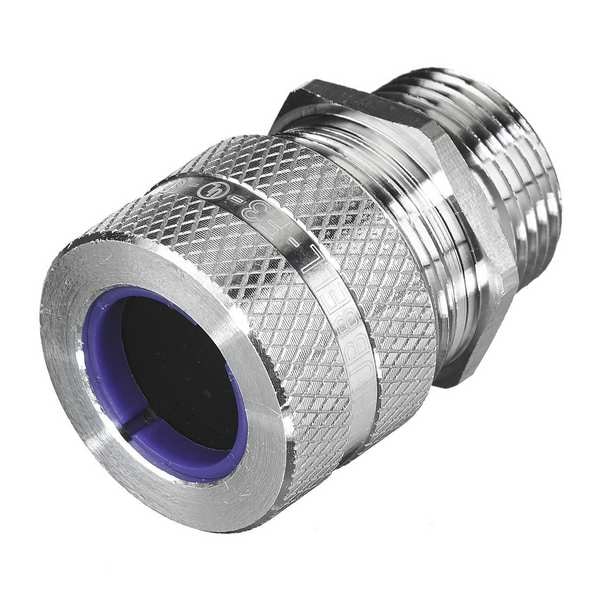 Hubbell Wiring Device-Kellems Liquid Tight Connector, 3/4in., Orchid - SHC1038