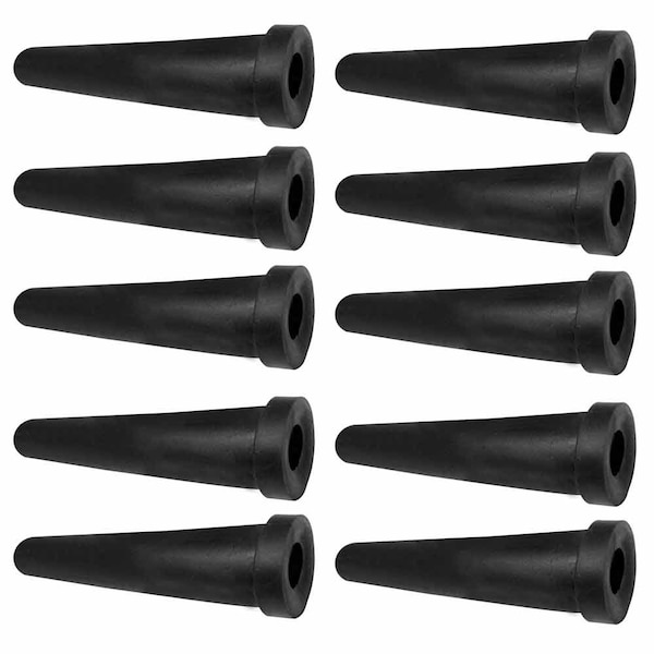 Superior Electric Cord Protector Strain Relief Rubber Boot fits 14/2, 16/2, 16/3 AWG Electrical Cords, PK 10 - Boot-B-10PK
