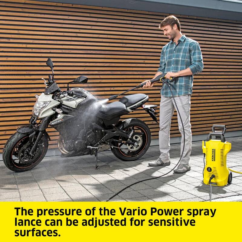 Karcher 2000 Max PSI 1.45 GPM K 2 Power Control Cold Water Corded Electric Pressure Washer Plus Vario and DirtBlaster Wands - 1.673-609.0