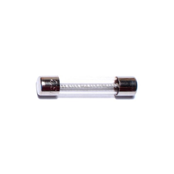 Midwest Fastener Glass Fuse, MDL Series, Time-Delay, 15A, 32V AC, 5 PK - 67255