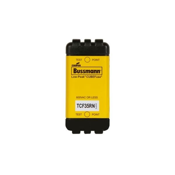 Eaton Bussmann Glass Fuse, Time-Delay, 3A, 600V AC, 100kA at 300V DC, 300kA at 600V AC - TCF3RN