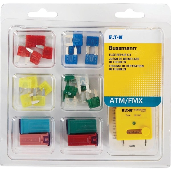Bussmann ATM, FMX Blade Fuse Assortment - ATM-FMX-EK