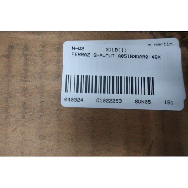 Ferraz Shawmut AMP-TRAP BACKUP POWER 48X 5080V-AC MEDIUM VOLTAGE FUSE - A051B3DAR0-48X