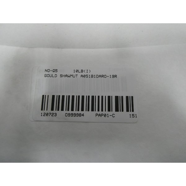 Ferraz Shawmut Medium-Voltage Fuse, A051 Series, 1550A, Fast-Acting, 1550V AC, Cylindrical - A051B1DARO-19R