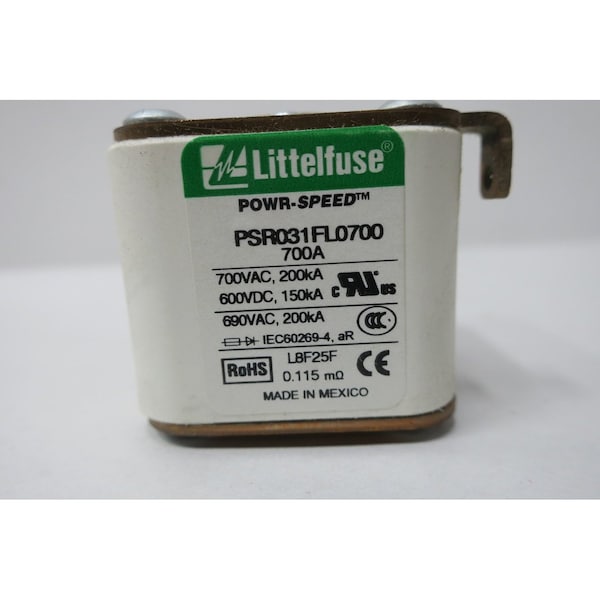 Littelfuse BOX OF 3 700A AMP 600V-AC OTHER FUSE, 3PK - PSR031FL0700