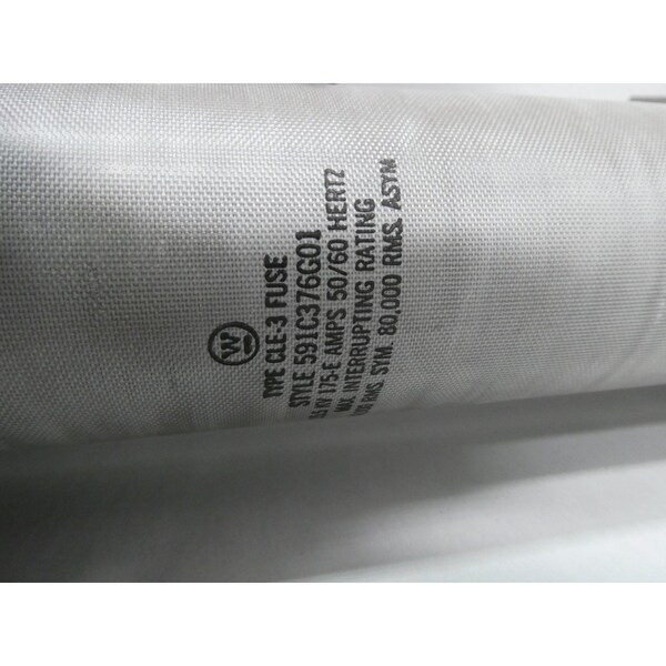 Westinghouse TYPE CLE-3 750E AMP 15.5KV-AC MEDIUM VOLTAGE FUSE - 591C376G01