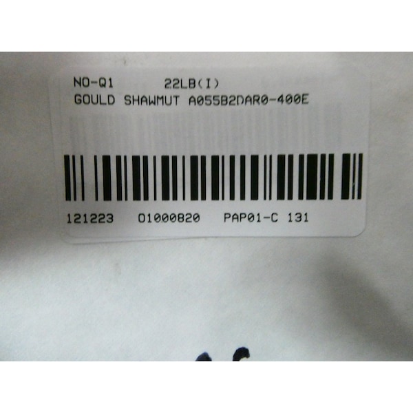 Ferraz Shawmut Medium-Voltage Fuse, A055 Series, 400A, Fast-Acting, 5500V AC, Cylindrical - A055B2DAR0-400E