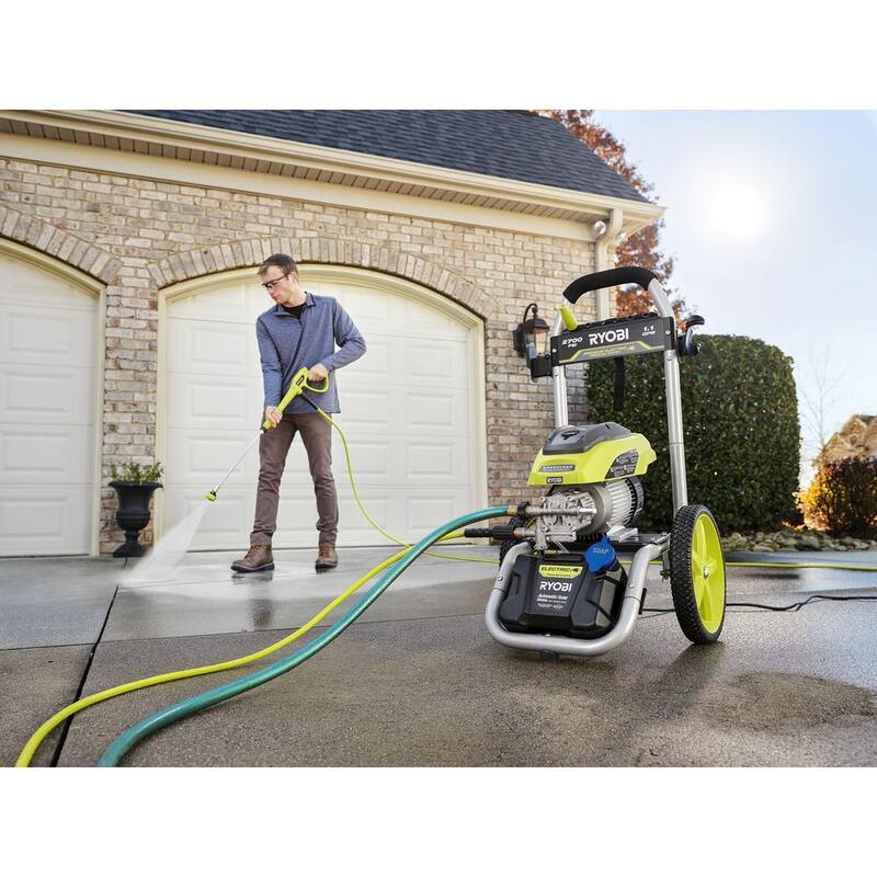 RYOBI 1/4 in. x 35 ft. 3,300 PSI Pressure Washer Replacement Hose - RY31HPH01
