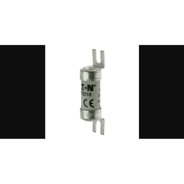 Eaton Bussmann Ceramic Fuse, NITD Series, 10A, 550V AC, 80kA at 550V AC - NITD10