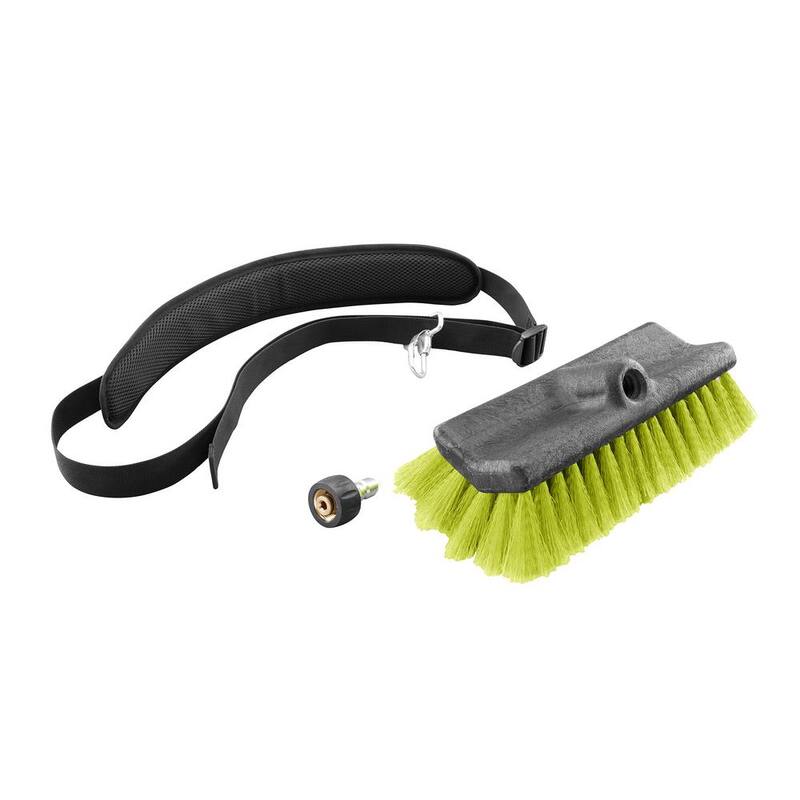 RYOBI 18 ft. Extension Pole with Brush for Pressure Washer - RY31EP26