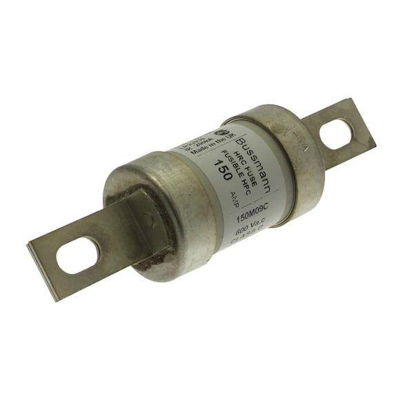 Eaton Bussmann Ceramic Fuse, M14 Series, Time-Delay, 200A, 600V AC, 200kA at 250V DC, 200kA at 600V AC - 200M14C