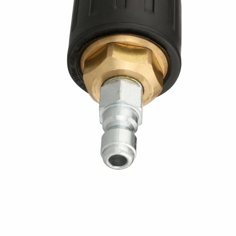 DEWALT Universal Turbo Nozzle with QC Connections for Hot/Cold Water 4500 PSI Pressure Washers - DXPA45TN