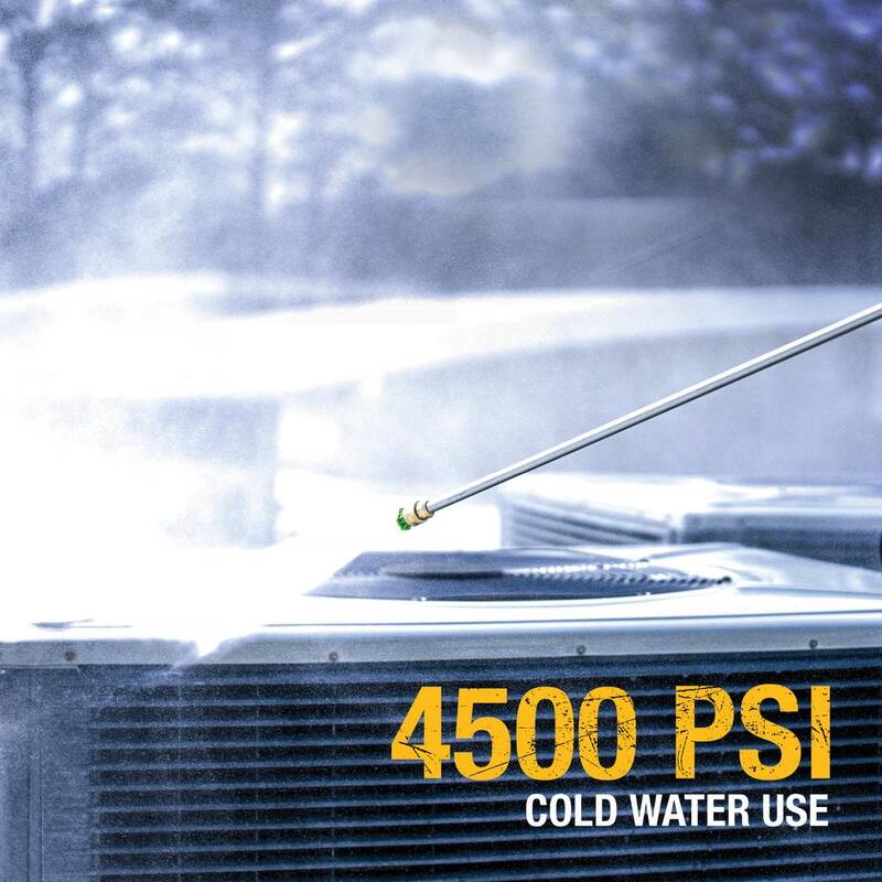 DEWALT Universal 31 in. Pressure Washer Extension Spray Wand for Cold Water 4500 PSI Pressure Washers - DXPA31SW