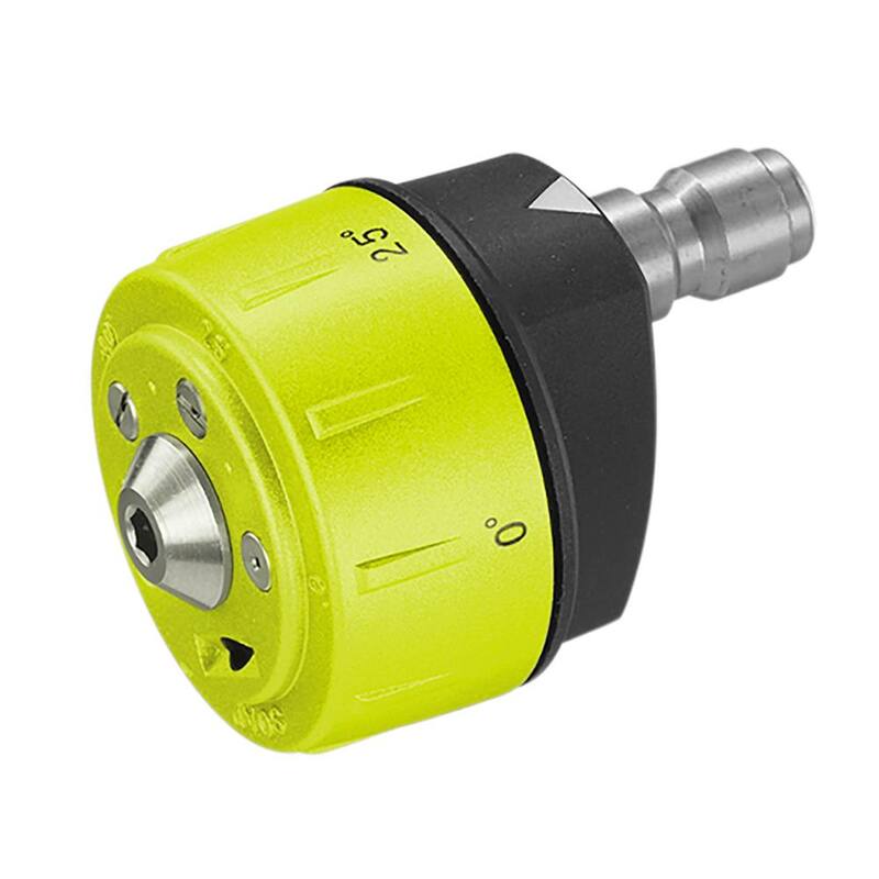RYOBI 5-in-1 3,300 PSI Gas and Electric Pressure Washer Nozzle - RY31RN01