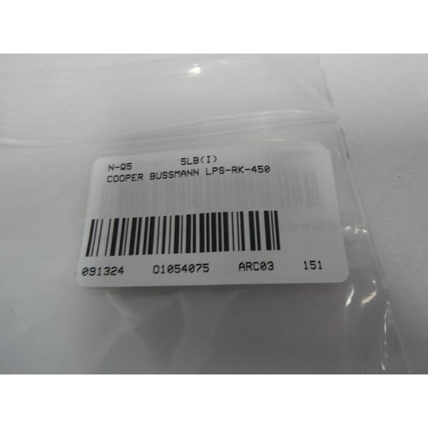 Eaton Bussmann RK1 450A AMP 600V-AC BLADE FUSE - LPS-RK-450