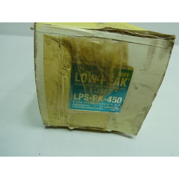 Eaton Bussmann RK1 450A AMP 600V-AC BLADE FUSE - LPS-RK-450