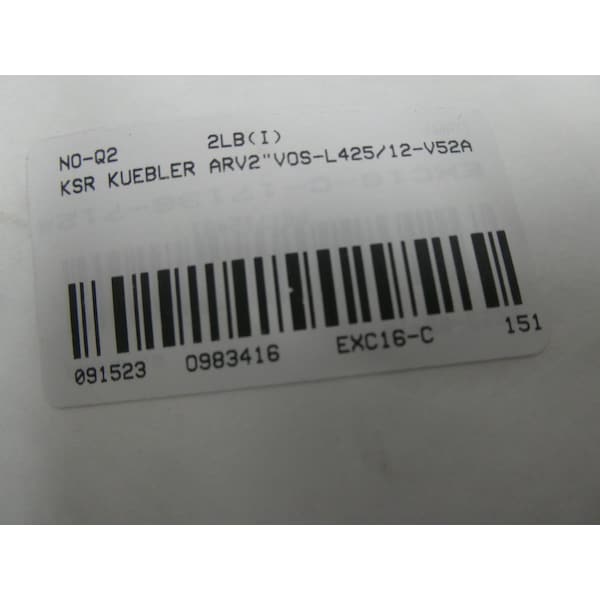 Interruptor de flotador Ksr Kuebler FLS-SA MAGNÉTICO 230V-AC 230V-DC - ARV2-VOS-L425/12-V52A