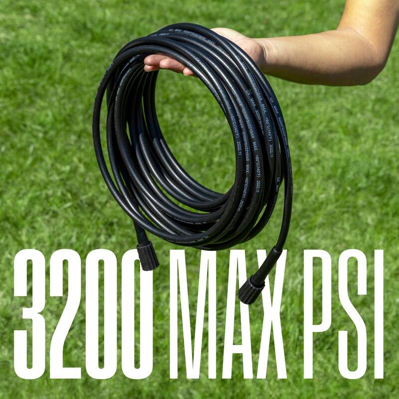 Westinghouse 1/4 in. 50 ft. 3200 PSI Pressure Washer Hose - PWHOSE50