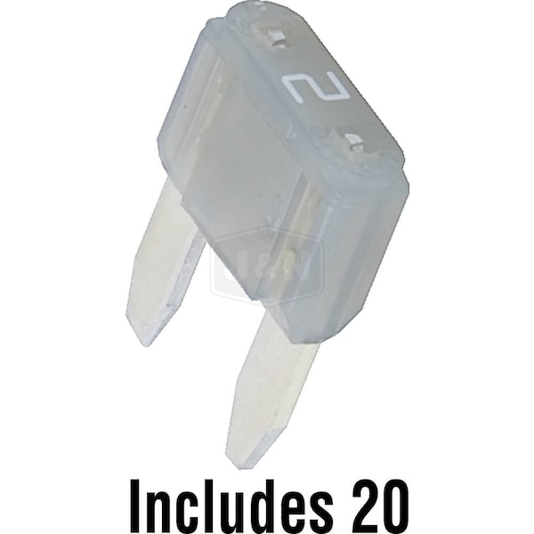 Aftermarket JAndN Electrical Products Bladed Fuse - 250-01019-20-JN