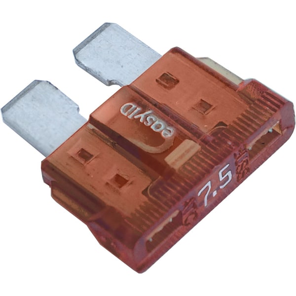 Blue Sea Systems Blue Sea Systems 5293-BSS EasyID Illuminating ATC Fuse - 7.5 Amp, 2 Pack - 5293-BSS