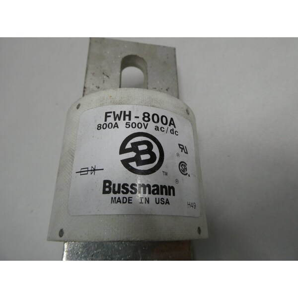 Reliance Automotive Fuse, 800A, 500V DC - 64676-120BGX