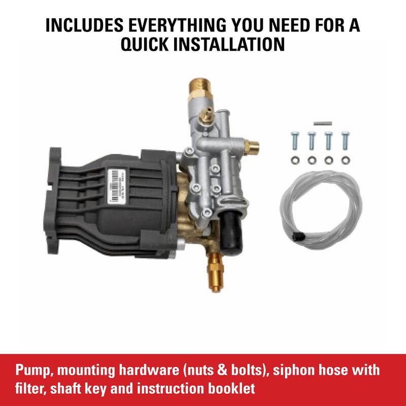 SIMPSON OEM Technologies 3400 PSI at 2.5 GPM Axial Cam Pump Kit - 90029