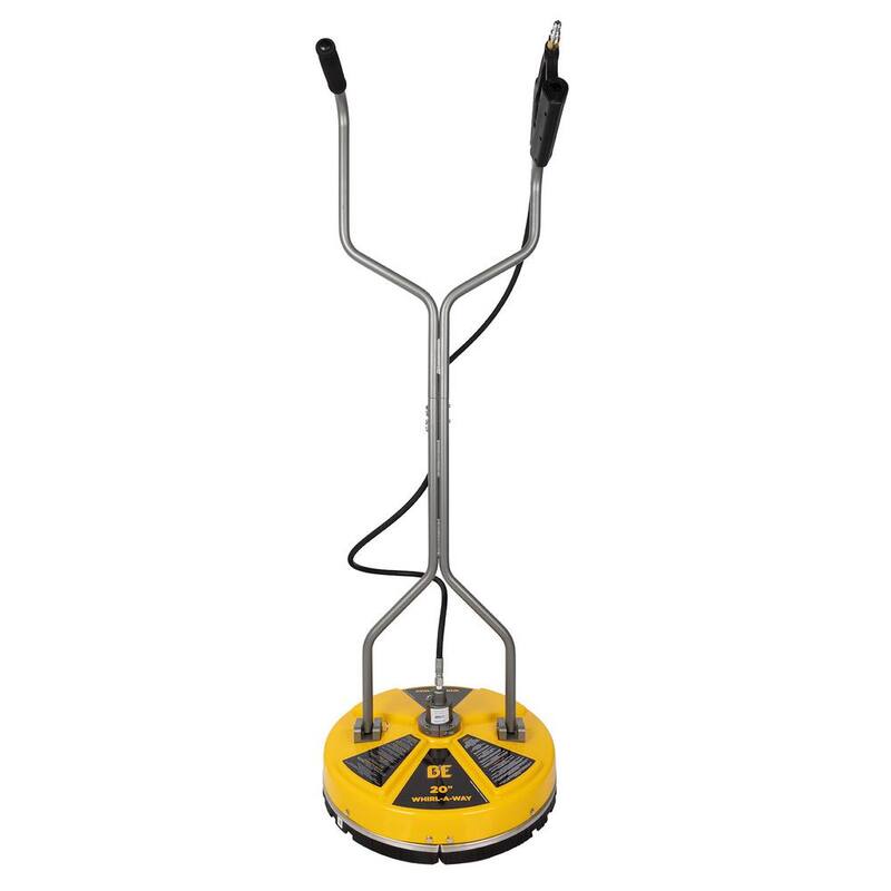 BE POWER EQUIPMENT 20 in. Whirl-A-Way Commercial Pressure Washer Surface Cleaner - 85.403.007