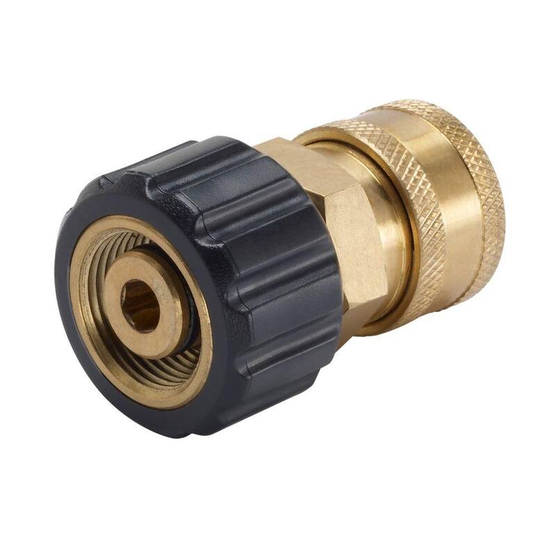 Powercare 3/8 in. Female Quick-Connect x M22 Connector for Pressure Washer - AP31030B
