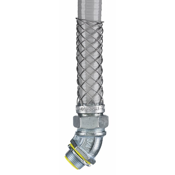 Hubbell Wiring Device-Kellems Liquid Tight Grip, 45 Deg, 1/2 In. - 074-09-3562