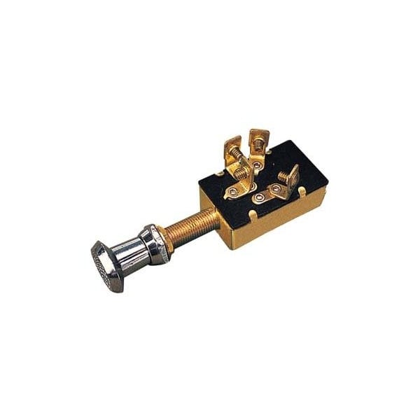 Sea Dog Interruptor de tres posiciones de bronce 2 círculos, #420400-1 - 420400-1