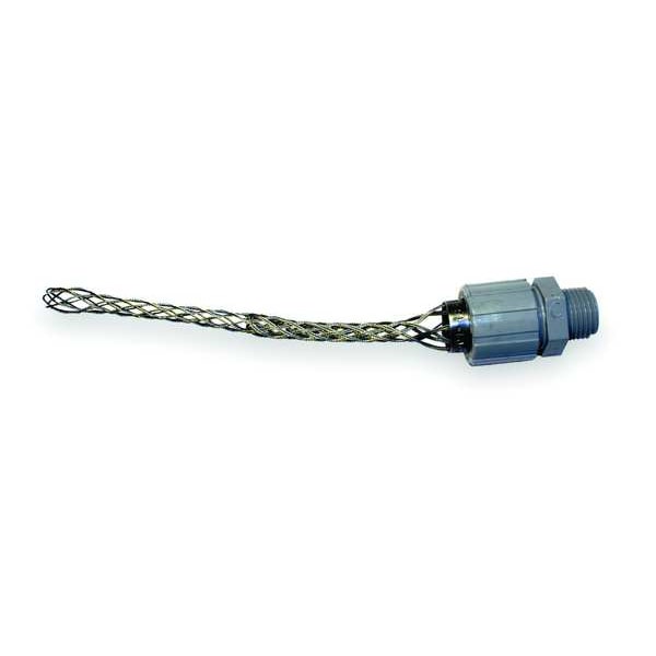 Hubbell Wiring Device-Kellems Strain Relief Cord Grip, Male, Straight - 074011334