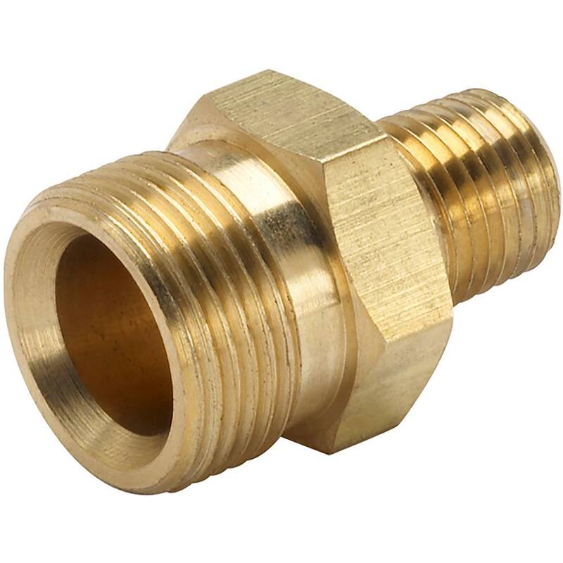 Powercare 3/8 in. Male NPT x Male M22 Pressure Washer Hose to Trigger Coupler - AP31085