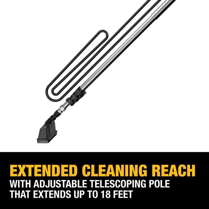 DEWALT 18 ft. 3000 PSI Power Washer Telescoping Extension Wand - DWZPWTW18