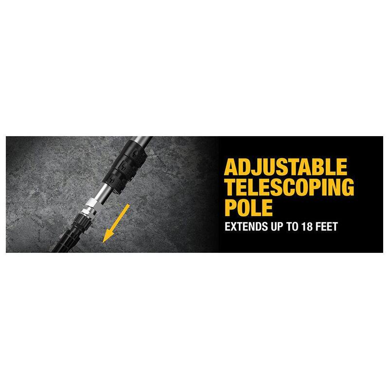 DEWALT 18 ft. 3000 PSI Power Washer Telescoping Extension Wand - DWZPWTW18