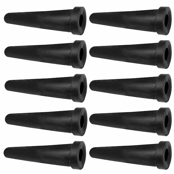 Superior Electric Cord Protector Strain Relief Rubber Boot fits 14/3 AWG Electrical Cords, PK 10 - Boot-A-10PK