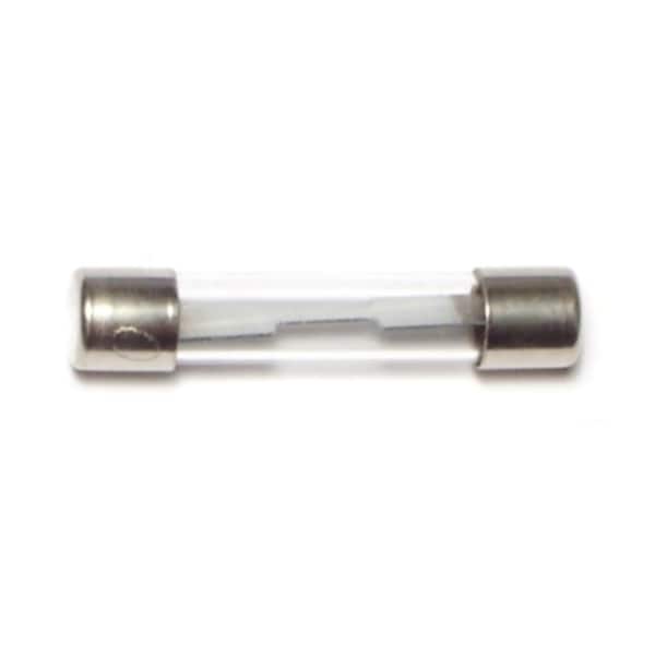 Midwest Fastener Glass Fuse, Fast-Acting, 20A, 10 PK - 63217