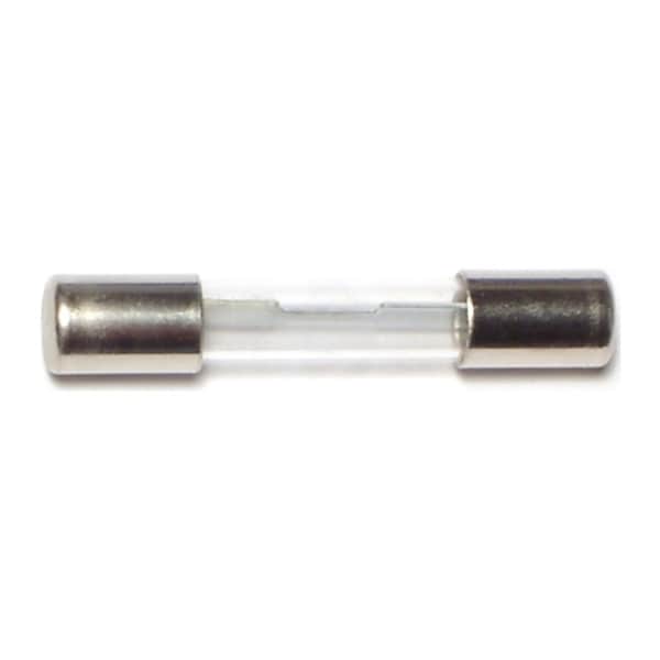Midwest Fastener Glass Fuse, Fast-Acting, 30, 10 PK - 63218