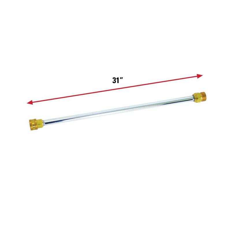 SIMPSON Universal 31 in. Pressure Washer Extension Spray Wand for Cold Water 4500 PSI Pressure Washers - 80479