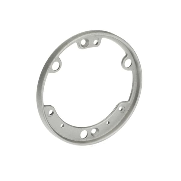 Steel City Floor Box Ring, 1 Gang, Aluminum - 68PFLAL