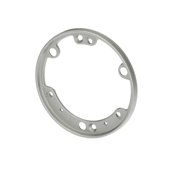 Steel City Floor Box Ring, 1 Gang, Aluminum - 68PFLAL