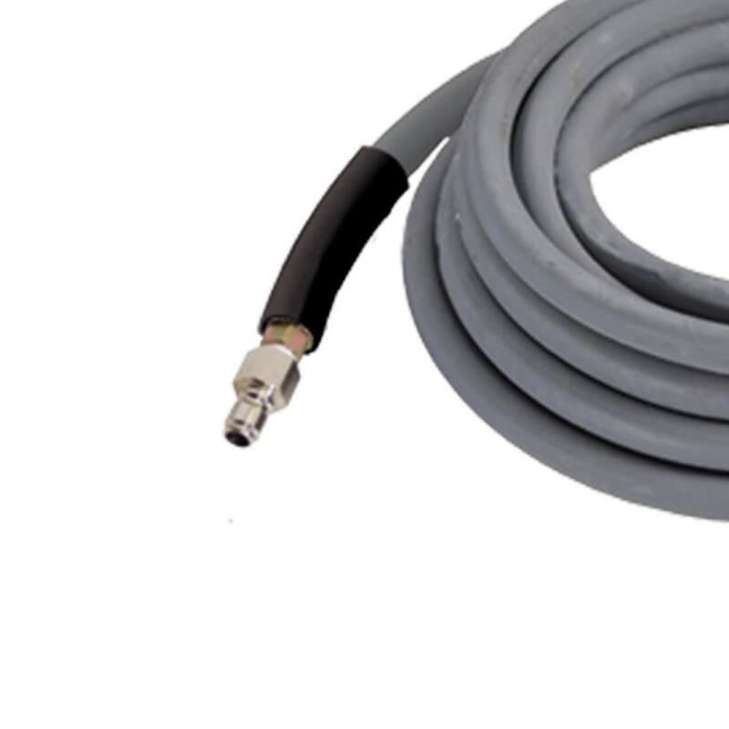 SIMPSON Wrapped Rubber Hose 1/2 in. x 50 ft. for 4500 PSI Hot/Cold Water Pressure Washers - 41183