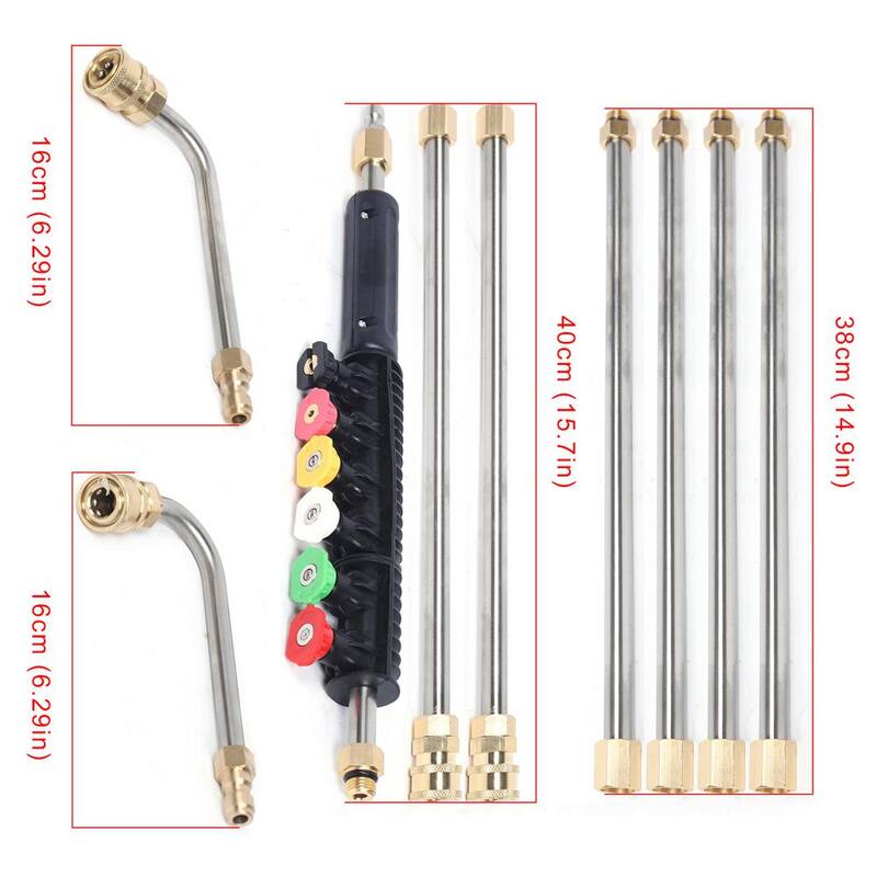 YIYIBYUS Extension Wand Spray Nozzle Working Pressure Up to 4000 PSI for High Pressure Washer - HW-YYQDXQ-559